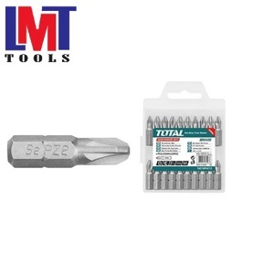 Bộ mũi vít bake 10 chi tiết Total TAC16PZ223