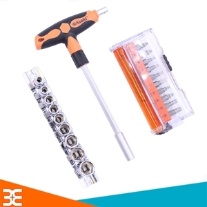 Bộ mũi vít & đầu tuýp Asaki AK-6357