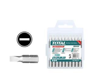 Bộ mũi vít dẹp 20 chi tiết Total TAC16SL413