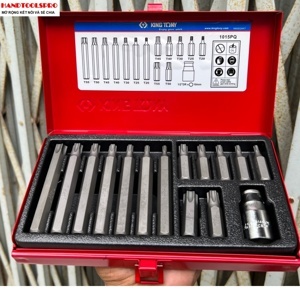 Bộ mũi vít đóng 15 chi tiết  bông Kingtony 1015PQ