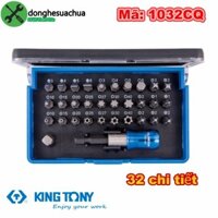 Bộ mũi vít KINGTONY 1032CQ 32 món