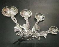 BỘ MUỖNG ĐONG 4 CÁI HOA VĂN THIÊN THẦN