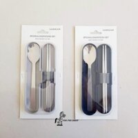 Bộ muỗng đũa Locknlock inox kèm hộp nhựa nhỏ gọn HPL105