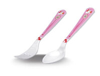 Bộ Muỗng Nhựa Melamine Nĩa Lớn – Pinky