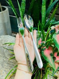 BỘ MUỖNG NĨA ĂN CƠM INOX 304