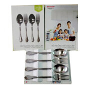 Bộ muỗng nĩa cao cấp Sharp