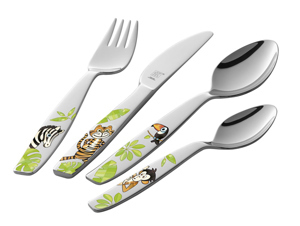 Bộ muỗng nĩa cho trẻ em Zwilling Jungle 4 cái