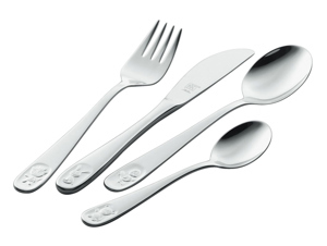 Bộ muỗng nĩa cho trẻ em Zwilling Bino 4 cái