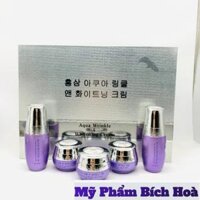 BỘ MỸ PHẨM AQUA WRINKLE TRỊ NÁM TÀN NHANG, DƯỠNG TRẮNG DA HÀN QUỐC