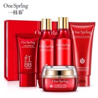 Bộ Mỹ Phẩm Chăm Sóc Da 5 Món One Spring Chiết Xuất Lựu cho làn da hoàn hảo