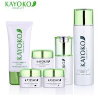 Bộ mỹ phẩm Kayoko màu xanh hàng Nhật Bản