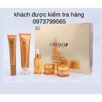 Bộ mỹ phẩm  Kayoko Vàng 5in1 Xuất xứ: Nhật Bản