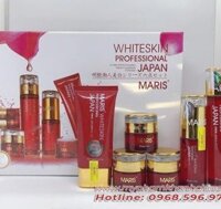 Bộ mỹ phẩm maris sạch nám, tàn nhang, trắng da cao cấp Nhật Bản 6in1, kem nám maris, kem trắng da maris