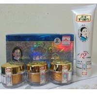 Bộ mỹ phẩm trắng da, đặc trị nám, tàn nhang Dechangkum Xanh (4in1)