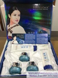 Bộ mỹ phẩm trắng da, trị nám, tàn nhang Nurse Face Ngọc Trai (5in1)