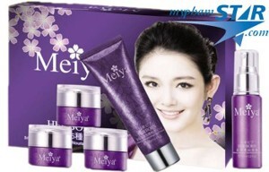 Bộ mỹ phẩm trị nám dưỡng trắng da Meiya 5 in 1