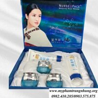 BỘ MỸ PHẨM TRỊ NÁM TÀN NHANG NURSE FACE NGỌC TRAI 5IN1 HÀN QUỐC