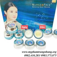 BỘ MỸ PHẨM TRỊ NÁM, TÀN NHANG NURSE FACE 2IN1 NGỌC TRAI HÀN QUỐC