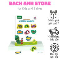 Bộ nam châm gỗ động vật Mideer cho bé 1+ - Wooden Magnet Animals