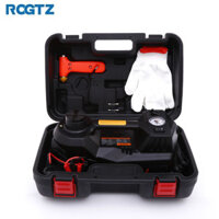 Bộ nâng kích gầm điện kiêm máy bơm lốp ô tô đa năng 2 trong 1 thương hiệu ROGTZ TY-155EHJ - Tải Trọng 5000Kg 5 Tấn - Công suất 150W - Hàng Nhập Khẩu