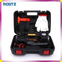 Bộ nâng kích gầm điện kiêm máy bơm lốp ô tô đa năng 2 trong 1 thương hiệu ROGTZ - Tải Trọng 5 tấn - Hàng Nhập Khẩu