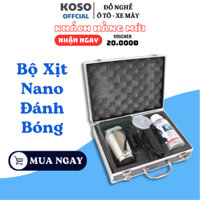 Bộ Nano Phục Hồi Làm Sáng Choá Pha Đèn Ô Tô Xe Máy Cao Cấp