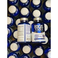 Bổ Não focus factor nutrition for the brain 180 viên Mỹ mẫu mới