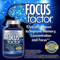 Bổ Não focus factor nutrition for the brain 180 viên Mỹ 2027