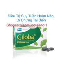 bổ não giloba 40mg Mega we care (ginkgo biloba extrac phytosome form bạch quả, hỗ trợ tăng cường chức năng tuần hoàn não