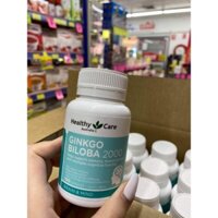 Bổ não Ginkgo Biloba 2000 của Healthy Care