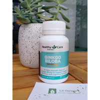 💥Bổ não Ginkgo Biloba 6000 - Healthy Care 60v💥