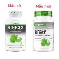 Bổ não Ginkgo Biloba 6000 Vit4ever 360 viên của Đức
