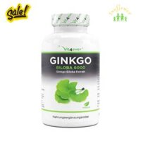 Bổ não Ginkgo Biloba 6000 Vit4ever 360 viên của Đức