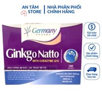 Bổ Não Ginkgo Natto with coenzyme Q10 hoạt huyết dưỡng não, giúp tăng cường trí nhớ, tập trung trí tuệ