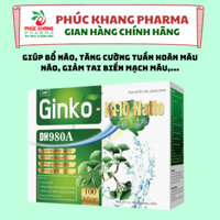 BỔ NÃO GINKO-IQ-10 NATO DH980A - XANH LÁ, HỖ TRỢ HOẠT HUYẾT, TĂNG TUẦN HOÀN MÁU NÃO