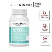 Bỗ Não Healthy Care Gingko Biloba 2000mg 100 viên