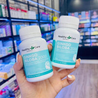 Bổ não Healthy care ginkgo 2000 lọ 100v