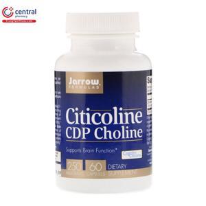 Bổ não, hồi phục chức năng Citicoline Cdp Choline Jarrow Formulas 250mg 60 viên