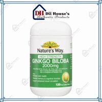 Bổ Não Nature's Way Ginkgo Biloba 2000mg 120 viên.