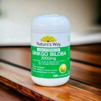 Bổ Não Nature's Way Ginkgo Biloba 2000mg 120 viên.