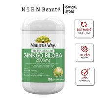 Bổ Não Nature’s Way Ginkgo Biloba 2000mg 120 Viên