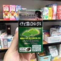 Bổ Não Nugochi Nhật Bản - Viên Uống Hoạt Huyết Dưỡng Não Ginkgo Noguchi DHA EFA 140MG 60 Viên