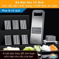 Bộ Nạo Rau Củ Quả Đa Năng Cao Cấp – Lưỡi Dao Inox Sắc Bén, Thiết Kế An Toàn, Tiện Lợi SSGP
