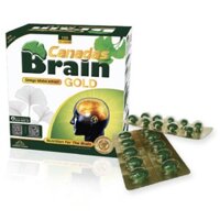 Bổ não, tăng tuần hoàn máu não Canadas Brain Gold - 100 viên