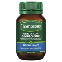 Bổ não Thompson's One A Day Ginkgo Biloba 6000mg 60 viên