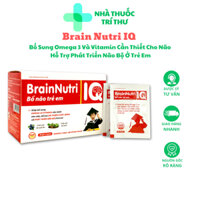 Bổ não Trẻ em Brain Nutri IQ, Bổ Sung Omega 3 Và Vitamin Cần Thiết Cho Não, Hỗ Trợ Phát Triển Não Bộ Ở Trẻ Em