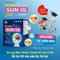 Bổ não trẻ em Sun IQ Gold- hỗ trợ tốt cho não bộ và thị lực.