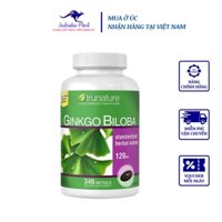 Bổ não Trunature  Ginko Biloba 120mg của Mỹ- 340 viên