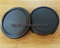 Bộ nắp body và nắp sau lens Canon FD loại đẹp