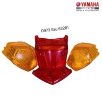 Bộ nắp chụp lái, võ đèn hậu xi nhan xe TAURUS zin Yamaha